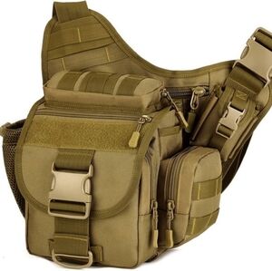D5-COLUMN Army Messenger MOLLE Camera Bag